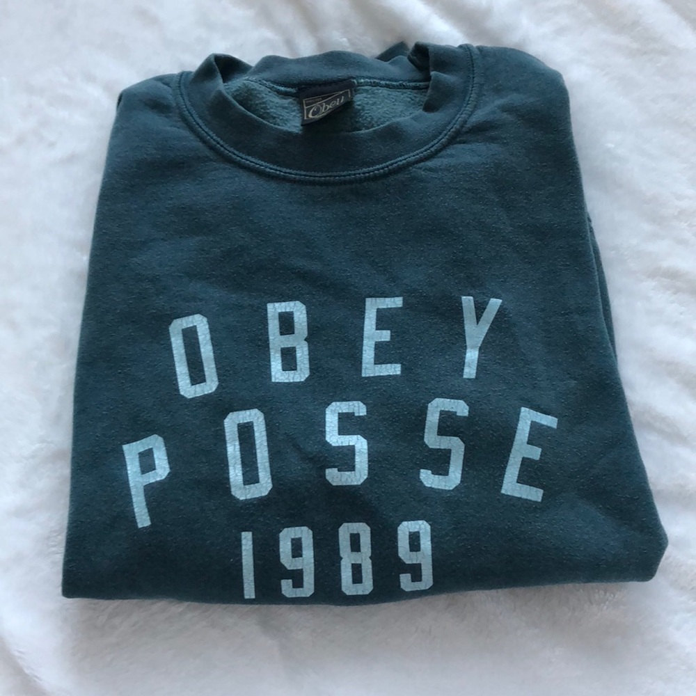 Obey Crew Neck Sweatshirt